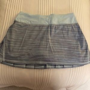 Lululemon pleated skirt with built in shorts.